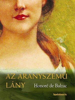 cover image of Az aranyszemű lány